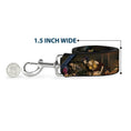 Load image into Gallery viewer, Dog Leash - COWBOY BEBOP Jet Black and Crew Bonsai Tree Scene and Title Logo
