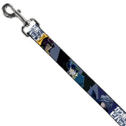 Dog Leash - COWBOY BEBOP Spike Vicious and Faye Pose and Title Logo Blues/Yellow
