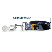 Dog Leash - COWBOY BEBOP Spike Vicious and Faye Pose and Title Logo Blues/Yellow