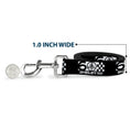 Load image into Gallery viewer, Dog Leash - SHELBY 60 YEARS SINCE 1962 Checker Black/White
