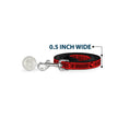 Load image into Gallery viewer, Dog Leash - Black Adam JUSTICE SOCIETY Icons and Text Red/Black

