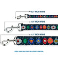 Load image into Gallery viewer, Dog Leash - DC Comics Justice League Holiday Ornament Icons and Stars
