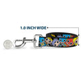 Load image into Gallery viewer, Dog Leash - DC Mini Group Stacked Black
