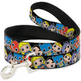 Load image into Gallery viewer, Dog Leash - DC Mini Group Stacked Black
