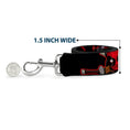 Load image into Gallery viewer, Dog Leash - Deadpool 2-Action Poses/Splatter Logo Black/Red/White

