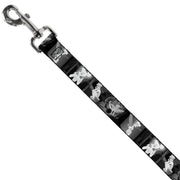 Dog Leash - Tinker Bell Scenes Black/White