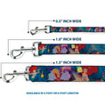 Load image into Gallery viewer, Dog Leash - Ariel, Sebastian & Flounder Scene
