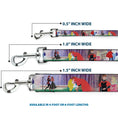 Load image into Gallery viewer, Dog Leash - Beauty & the Beast Stained Glass Scenes
