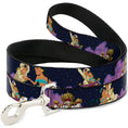 Load image into Gallery viewer, Dog Leash - Aladdin & Jasmine Magic Carpet Ride Scenes
