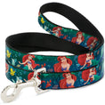 Load image into Gallery viewer, Dog Leash - Ariel Poses w/Flounder Green/Blue Fade
