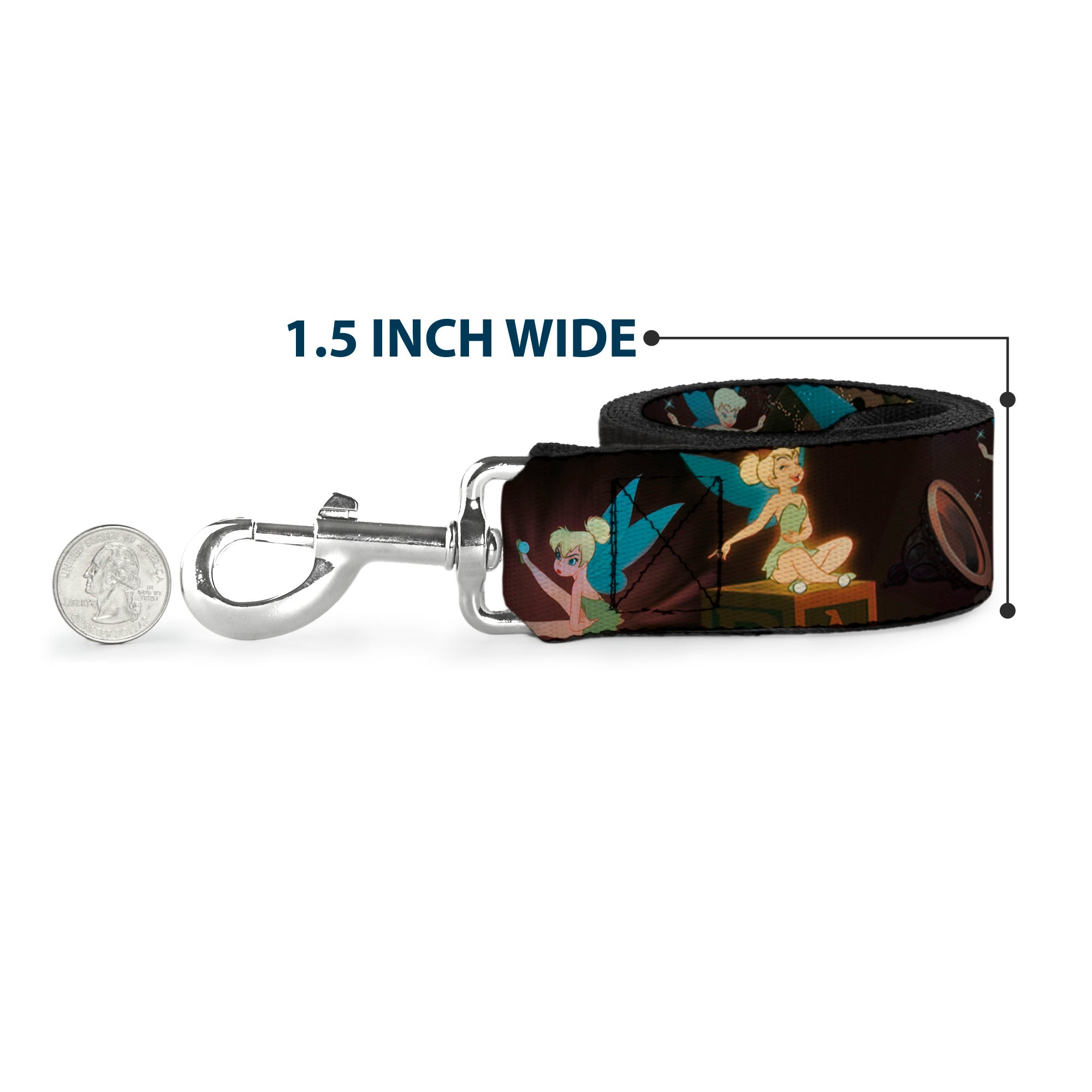 Dog Leash - TINK LUXE Sketch Black/Multi Neon