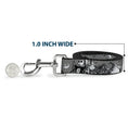 Load image into Gallery viewer, Dog Leash - NBC Jack & Sally Cemetery Scene Gray/Black/White
