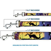 Dog Leash - Maleficent Poses