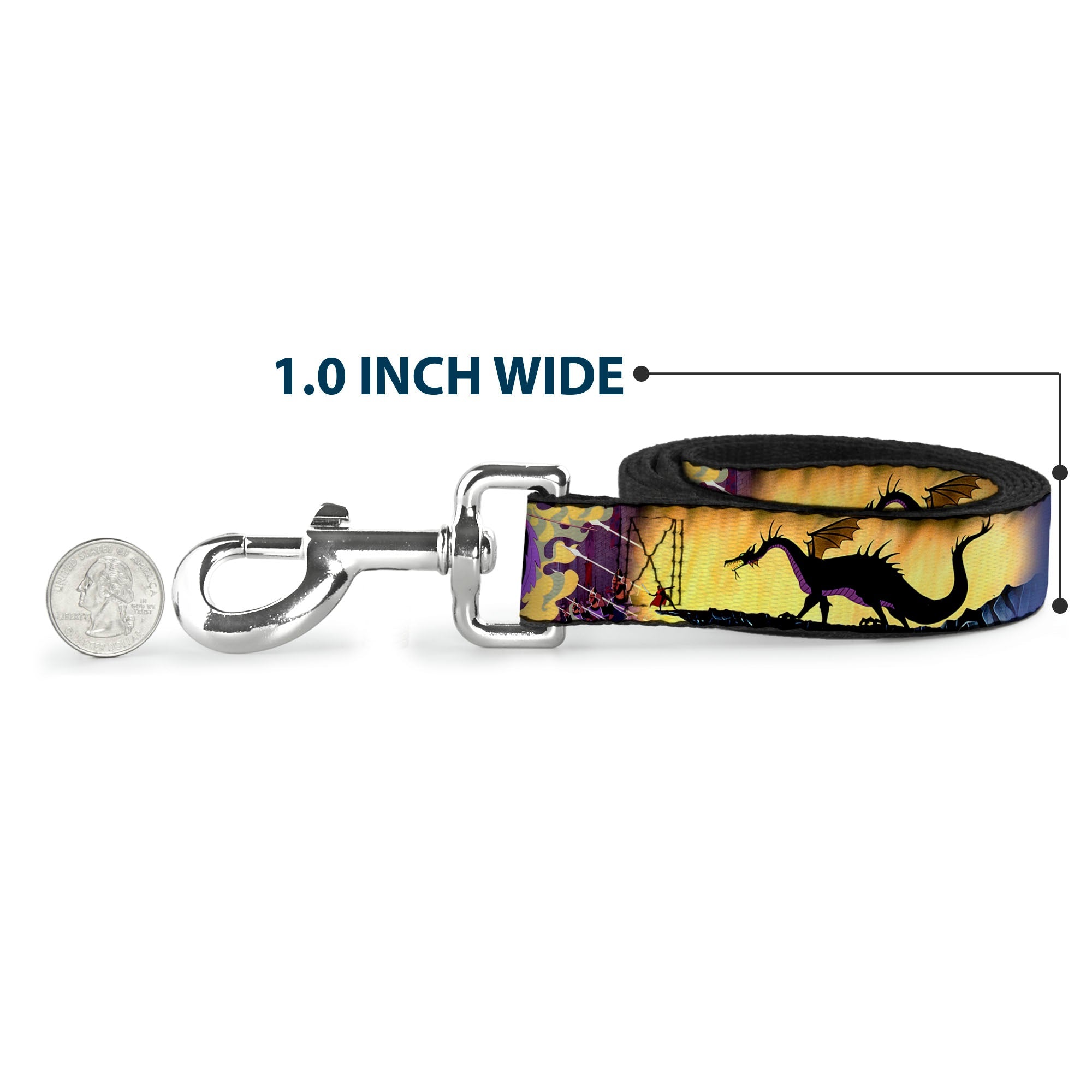 Dog Leash - Maleficent Poses