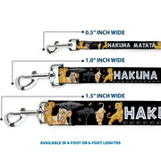 Dog Leash - Lion King Simba & Nala HAKUNA MATATA