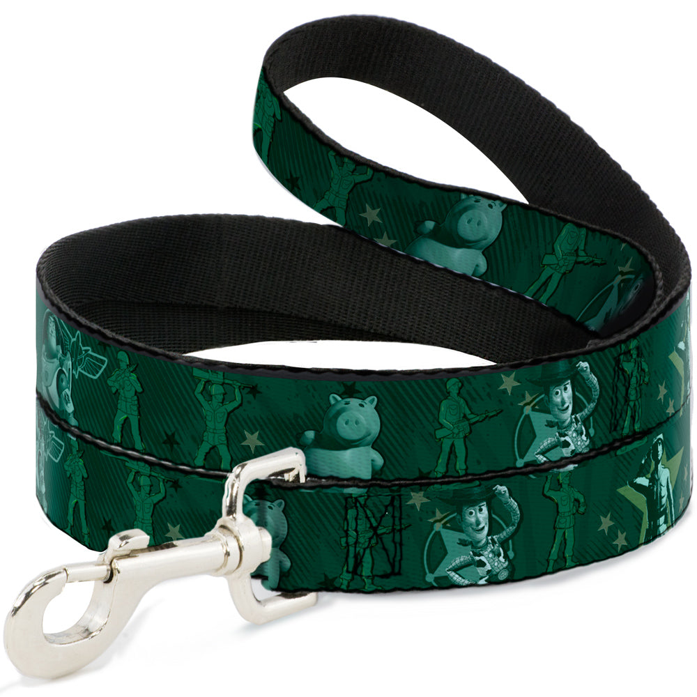 Dog Leash - Woody & Friends KEEP CALM & REACH FOR THE SKY Blues