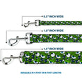 Load image into Gallery viewer, Dog Leash - Monsters Inc. Eye Collage Weathered Greens/Blues
