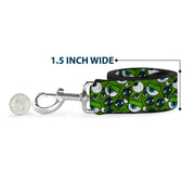 Dog Leash - Monsters Inc. Eye Collage Weathered Greens/Blues