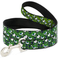 Load image into Gallery viewer, Dog Leash - Monsters Inc. Eye Collage Weathered Greens/Blues
