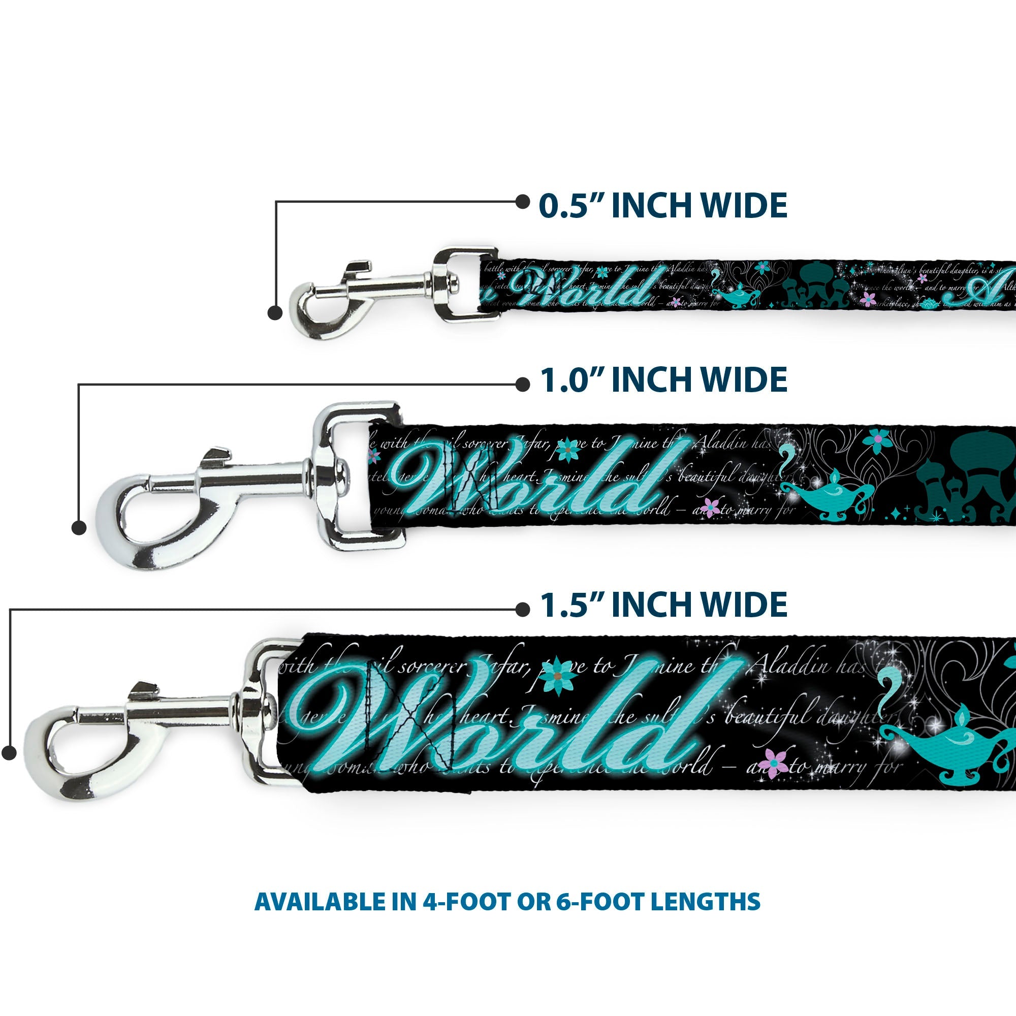 Dog Leash - Aladdin A WHOLE NEW WORLD/Story Script