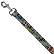 Dog Leash - Mickey & Minnie Comic Strip