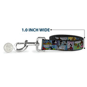 Dog Leash - Mickey & Minnie Comic Strip
