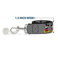 Load image into Gallery viewer, Dog Leash - Mickey Mouse w/Glasses Poses Gray
