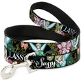 Load image into Gallery viewer, Dog Leash - Tinker Bell Floral Collage CLASSY AND SASSY

