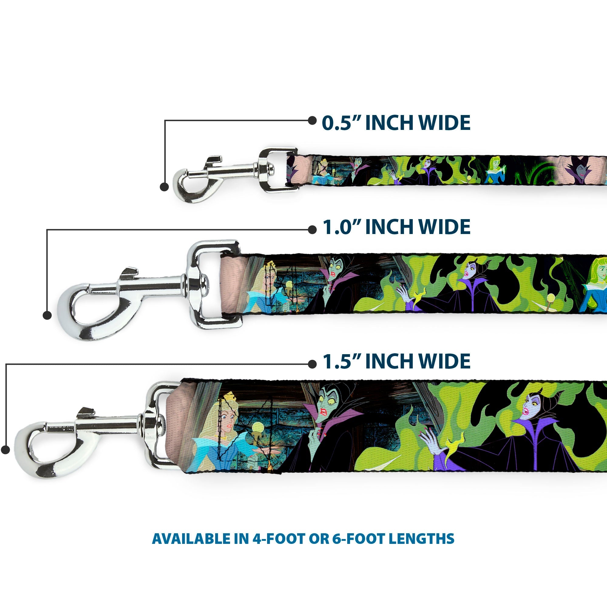 Dog Leash - Princess Aurora & Maleficent Scenes