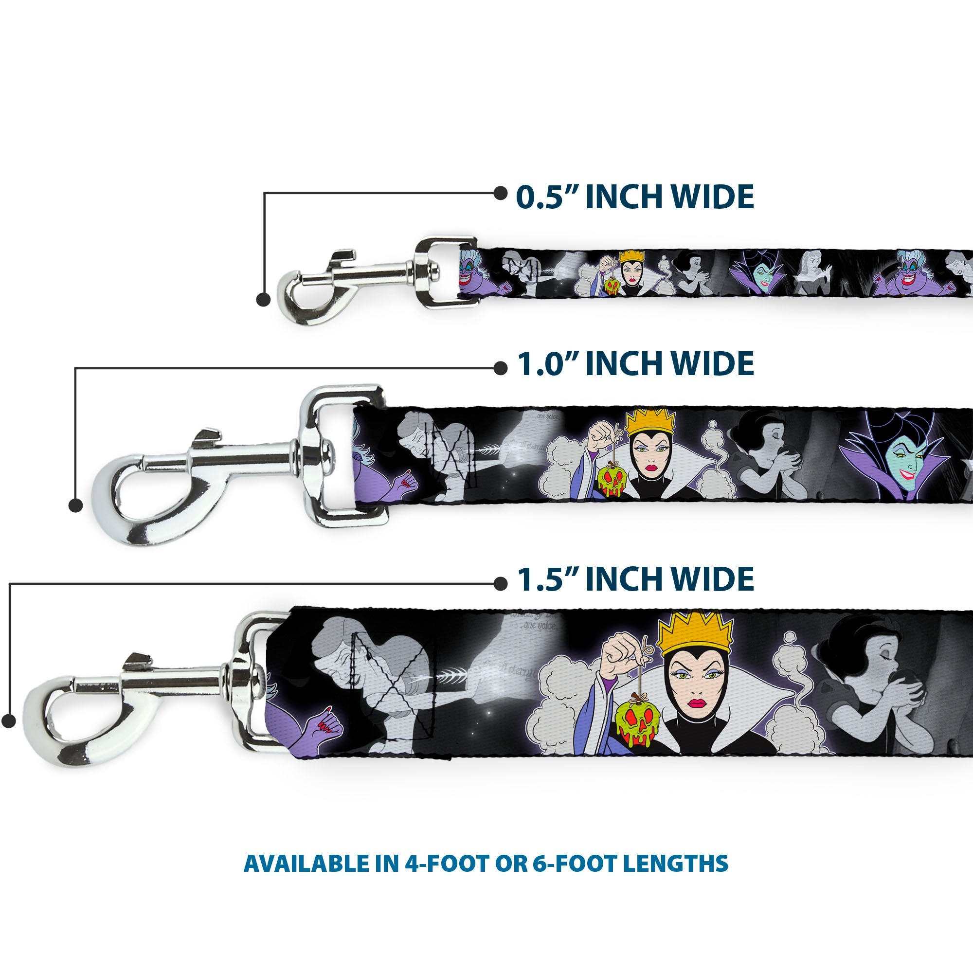 Dog Leash - Villains Hexing Princess' Scenes Color/Black/White