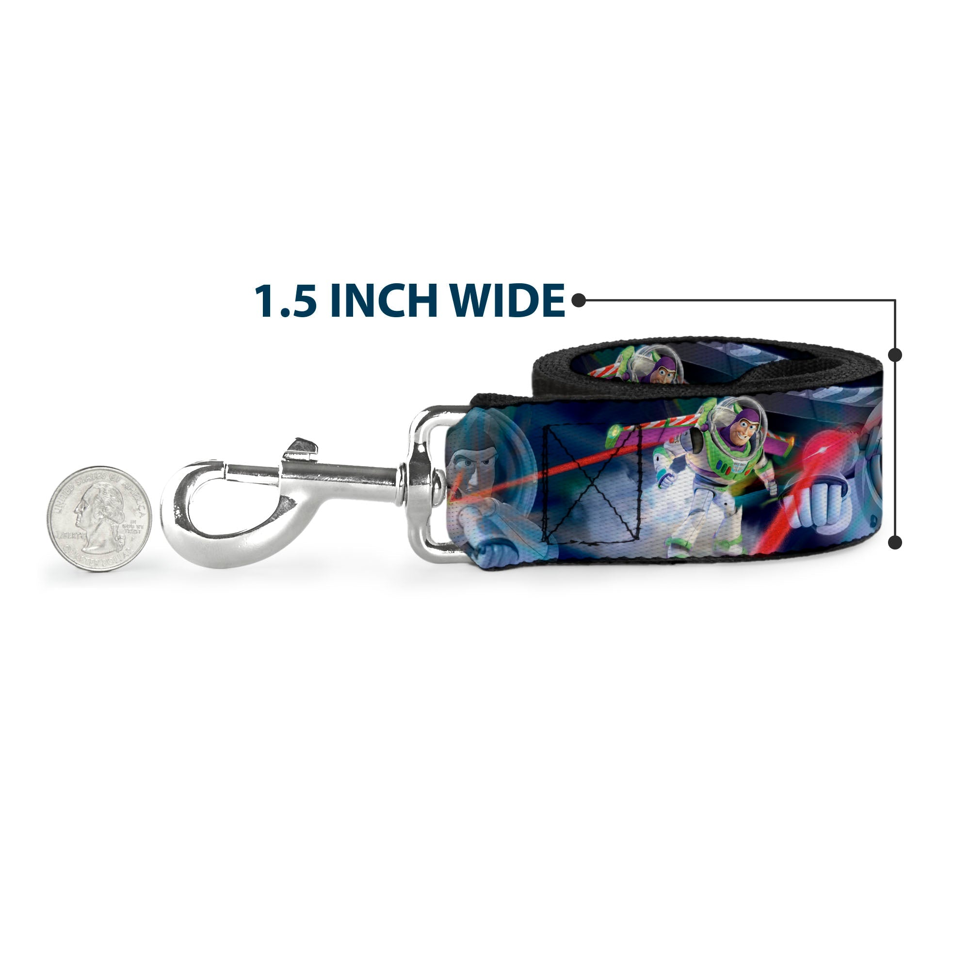 Dog Leash - Buzz Lightyear Action Poses Stacked