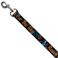 Load image into Gallery viewer, Dog Leash - Woody REACH FOR THE SKY Denim Blue Print
