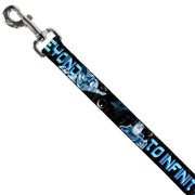 Dog Leash - Buzz Poses/Stars TO INFINITY AND BEYOND Black/Blues