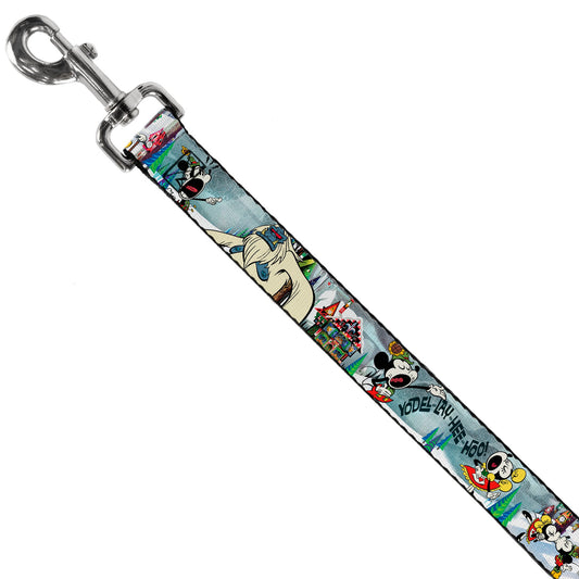 Dog Leash - Mickey & Minnie Yodelberg Scenes