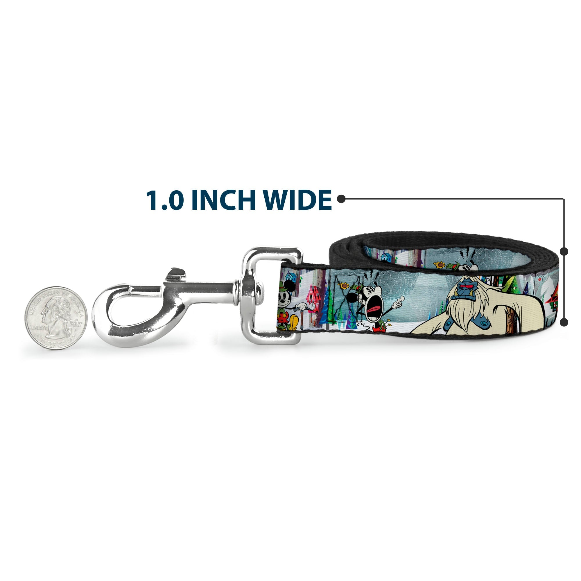 Dog Leash - Mickey & Minnie Yodelberg Scenes