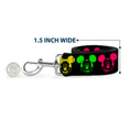 Load image into Gallery viewer, Dog Leash - Mickey Expressions Black/Multi Neon
