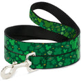 Load image into Gallery viewer, Dog Leash - St. Patrick's Day Mickey Collage Greens
