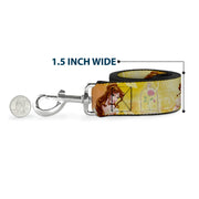 Dog Leash - HAKUNA MATATA Black/Lion King Scenes