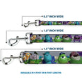 Load image into Gallery viewer, Dog Leash - Monsters University Character Lineup Gray
