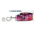 Load image into Gallery viewer, Dog Leash - Monsters Inc. Sully & Mike Poses/GRRRRR! Black/Turquoise/Green
