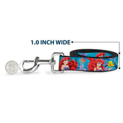 Dog Leash - Ariel & Flounder Vivid Underwater Poses