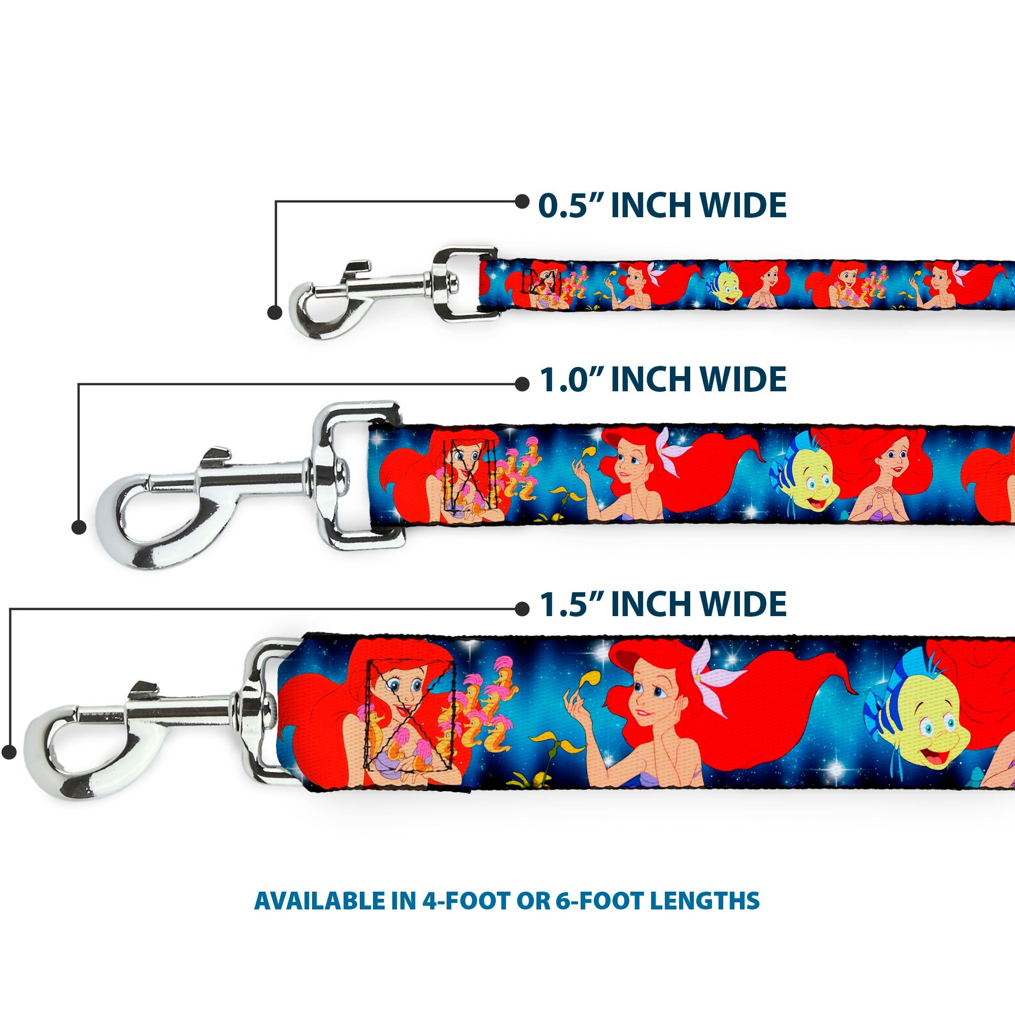 Dog Leash - The Little Mermaid Under the Sea Scenes
