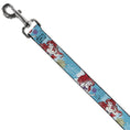 Load image into Gallery viewer, Dog Leash - ARIEL Sketch Poses Blues/Lavender
