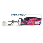 Dog Leash - Transparent Cheshire Cat Poses WE'RE ALL MAD HERE