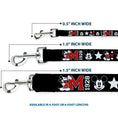Load image into Gallery viewer, Dog Leash - Classic Mickey Mouse 1928 Collage Black/White/Red
