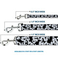Load image into Gallery viewer, Dog Leash - Mickey Mouse Expressions Stacked White/Black
