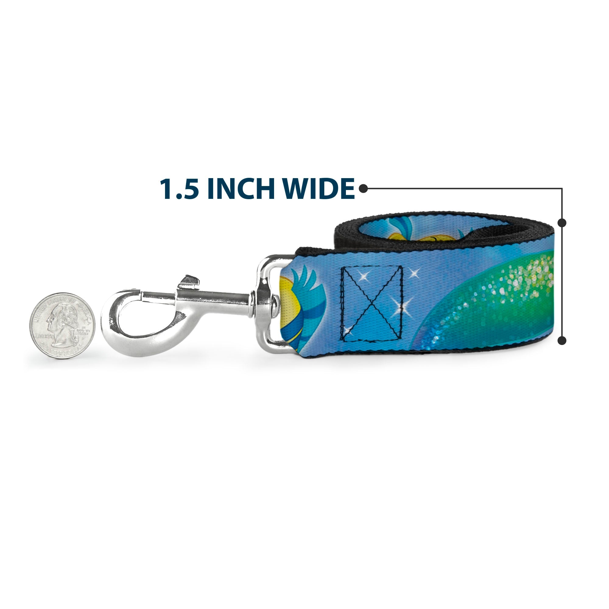 Dog Leash - Frozen Anna/Elsa/Olaf Poses/Scenes Purples