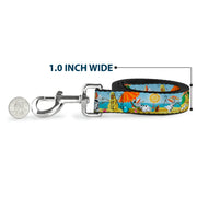 Dog Leash - Olaf Summertime Beach Scenes