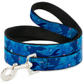 Load image into Gallery viewer, Dog Leash - Ariel Silhouette Poses/Castle Blues

