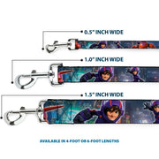 Dog Leash - Hiro & Baymax Action Poses/San Fransokyo